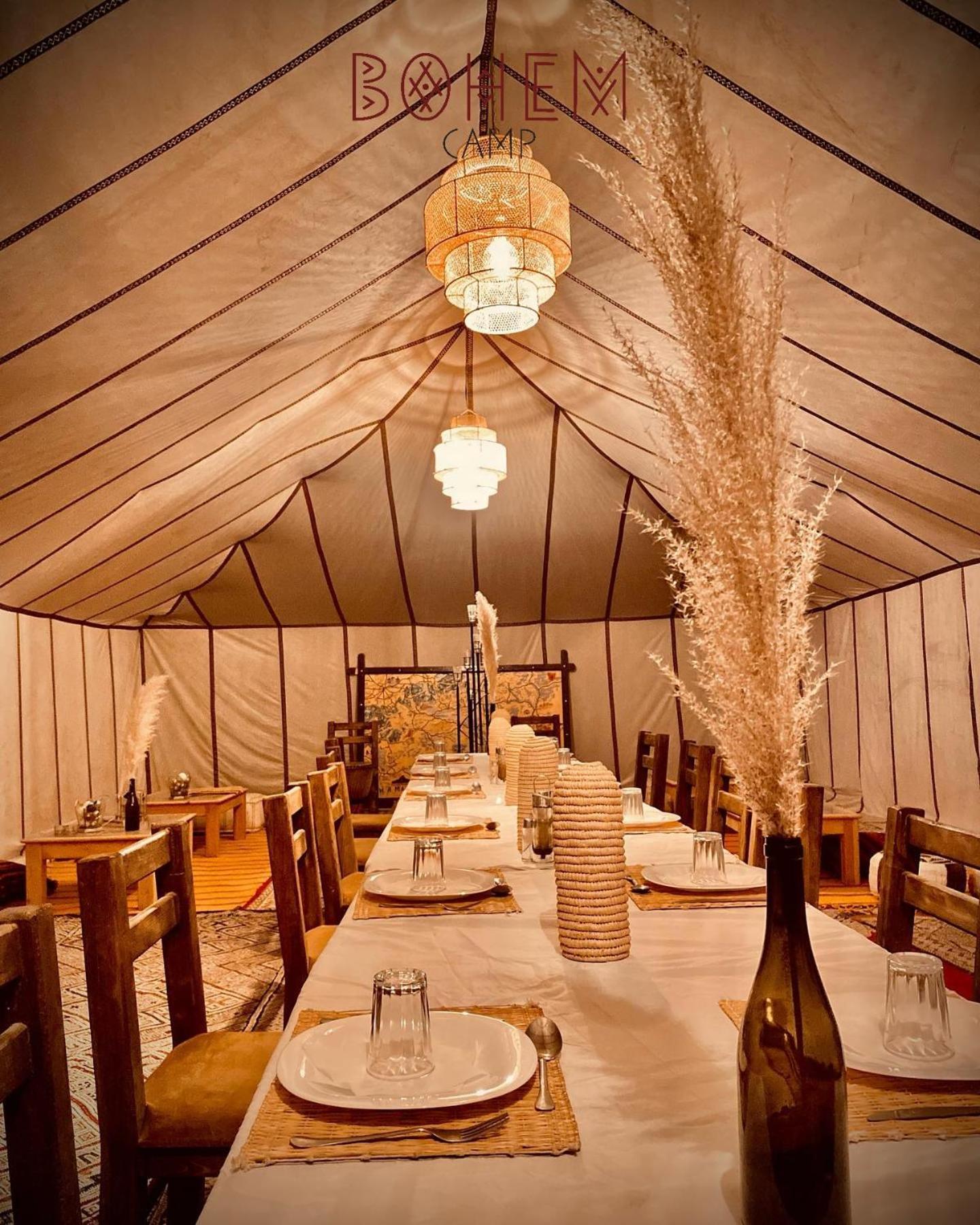 Hotel Bohem Camp Merzouga Esterno foto
